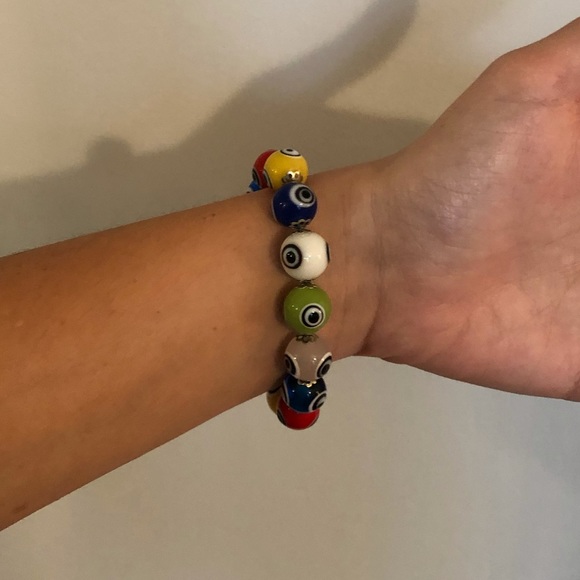 Greek Eye Bracelet Evil Eye Bracelet - Picture 2 of 3